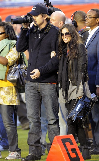 Demi Moore, Ashton Kutcher, 2010 Super Bowl